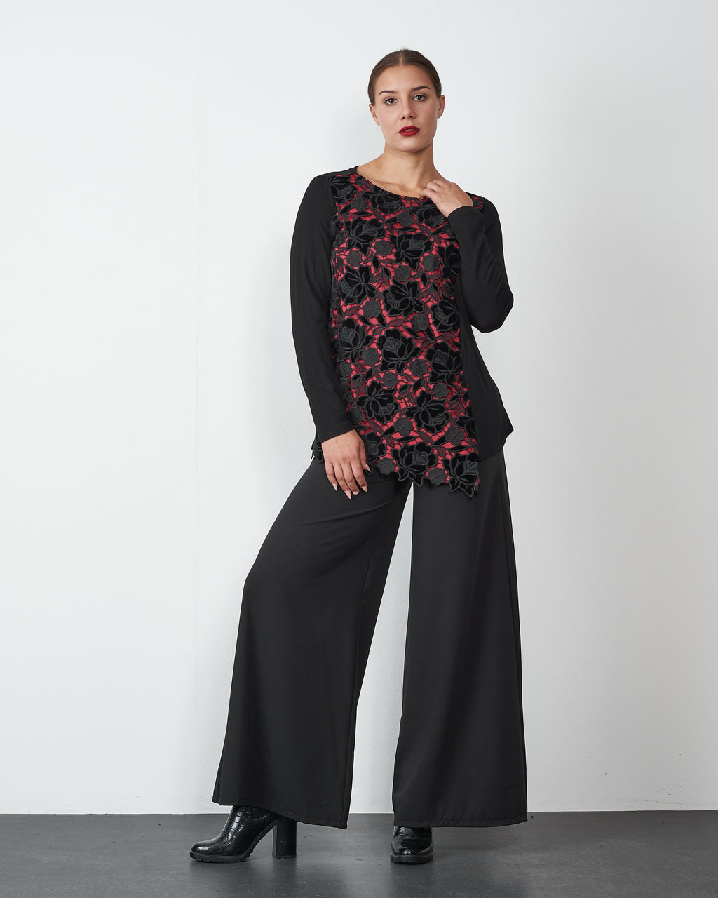 TUNIKA ROSA ČIPKA