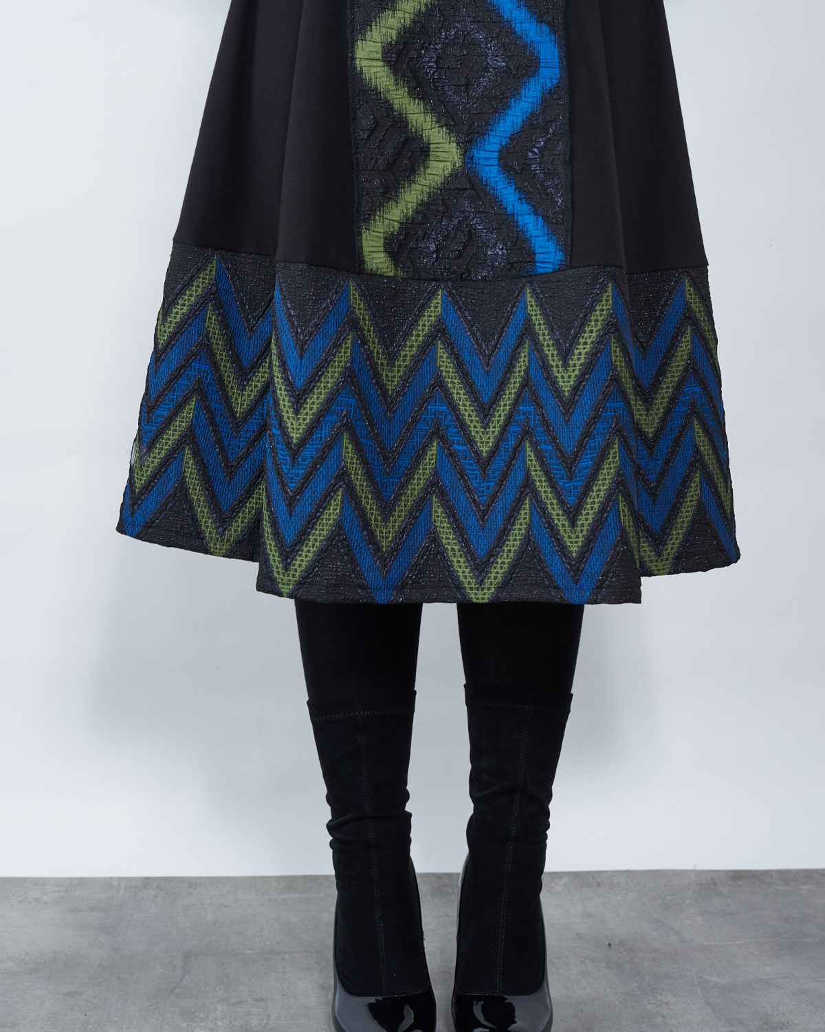 HALJINA PUF PLAVO-ZELENA - Slika 4